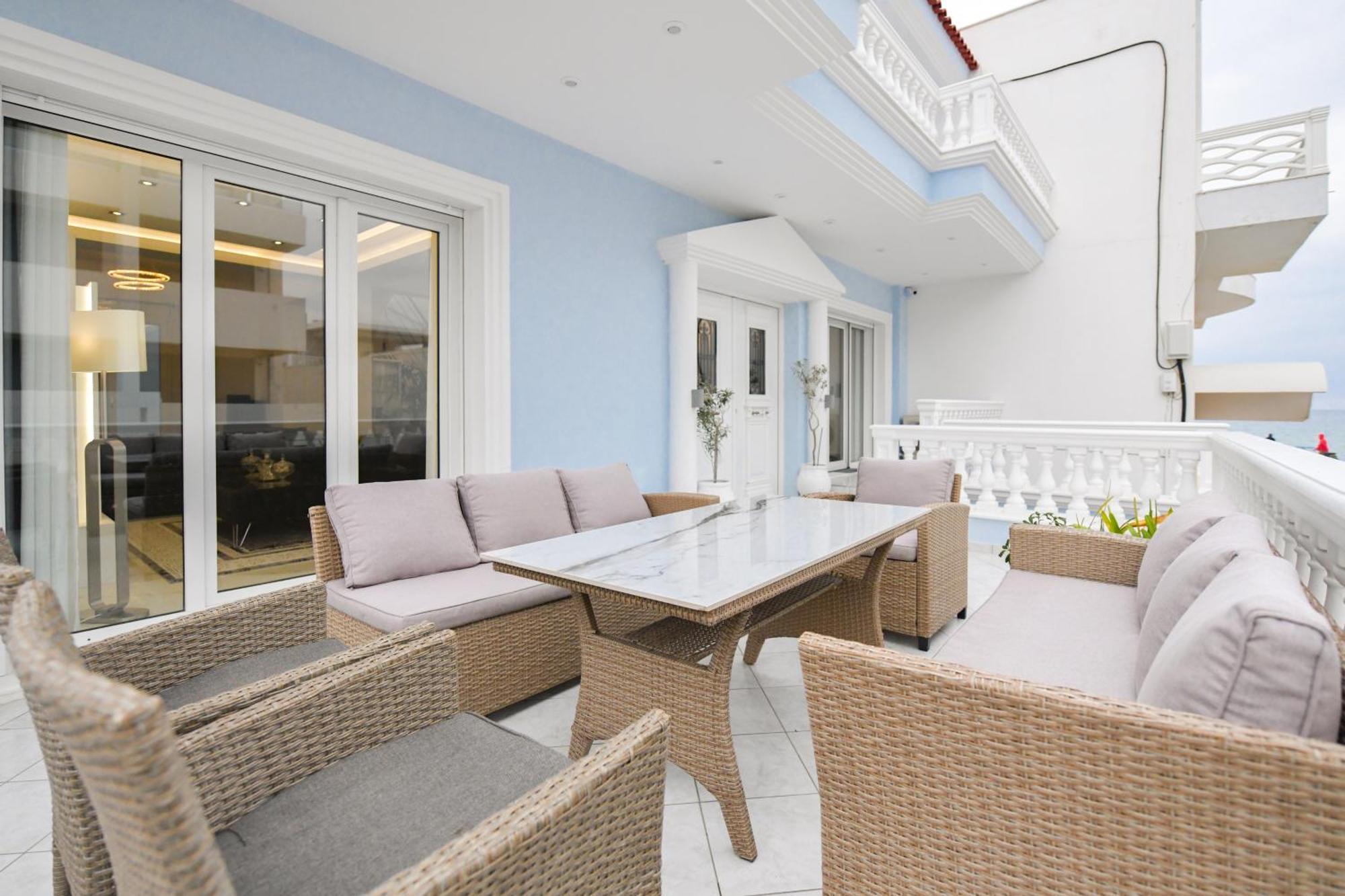 Beach Blue Villa Korinth Exterior foto