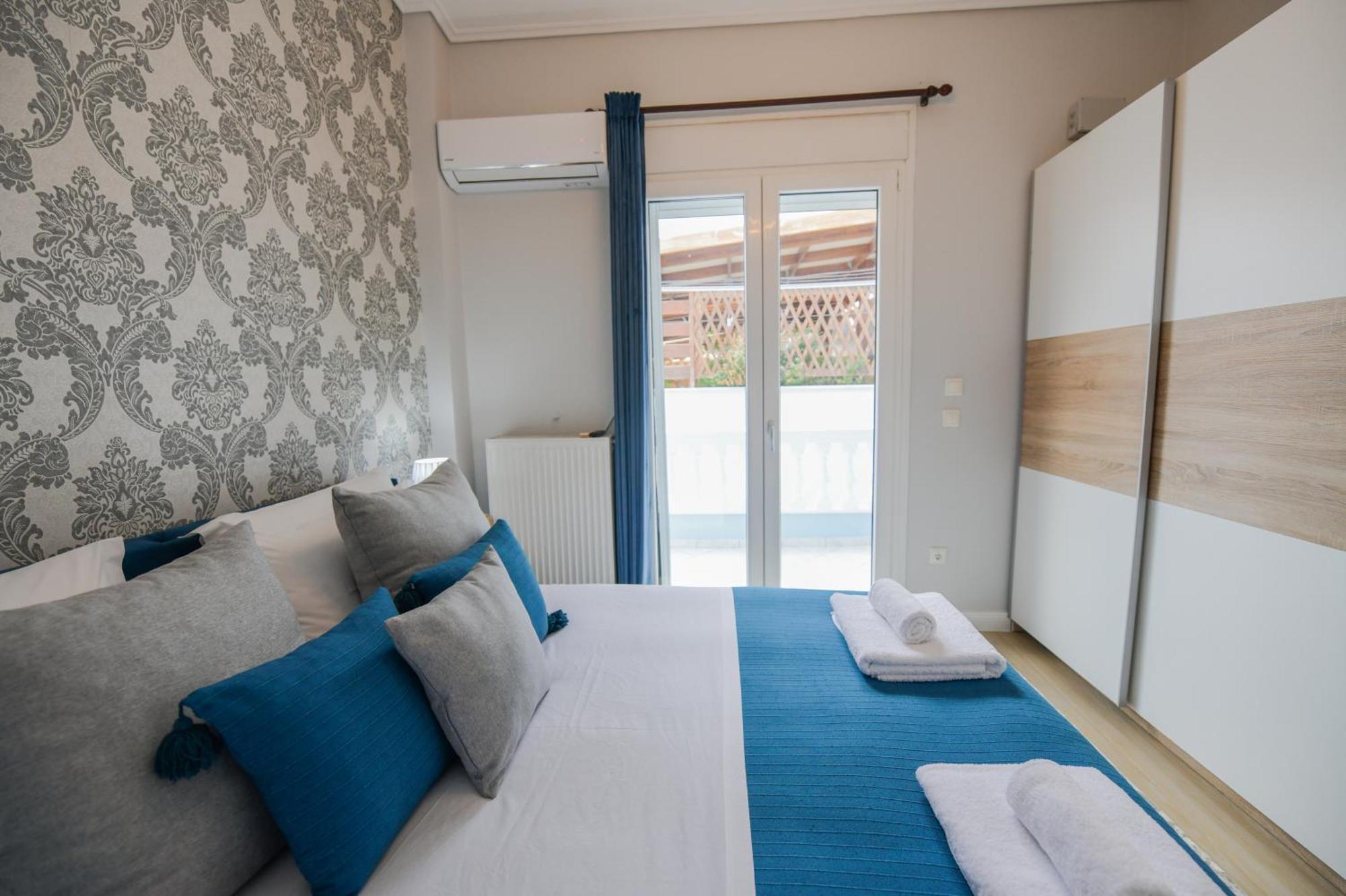 Beach Blue Villa Korinth Exterior foto