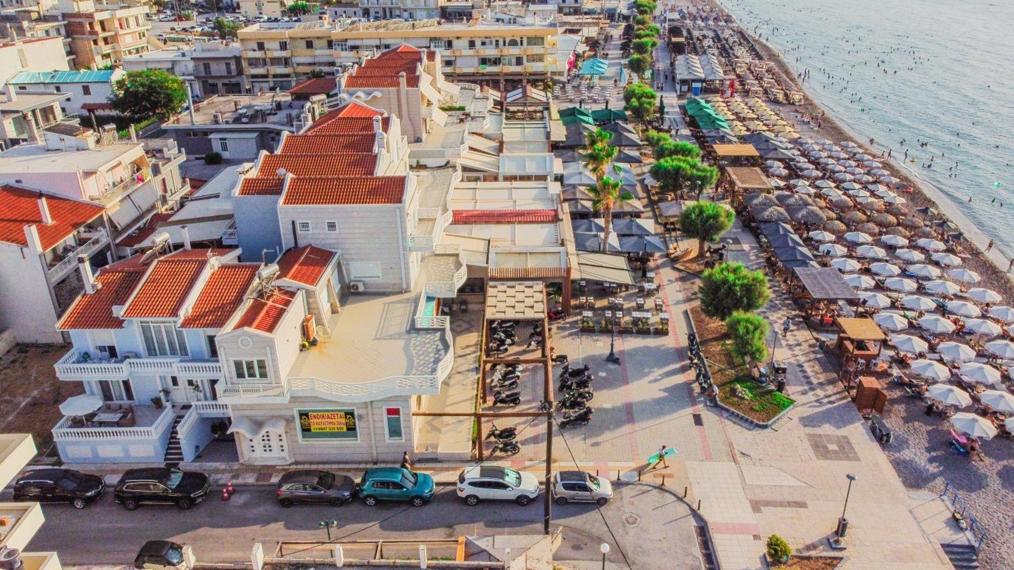 Beach Blue Villa Korinth Exterior foto