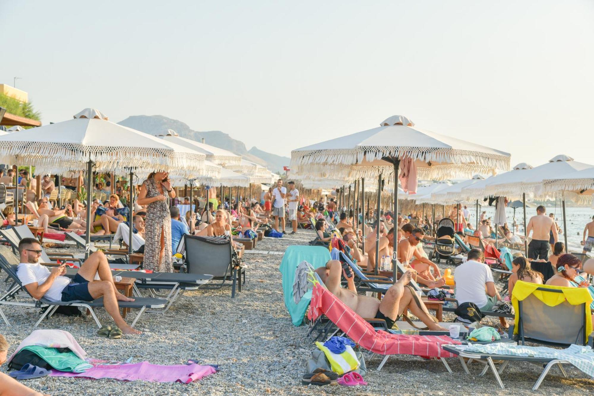 Beach Blue Villa Korinth Exterior foto